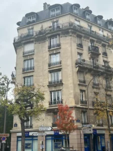 vue - Appartement Haussmannien lumineux 3 pièces - Métro Balard, avec ascenseur et balcon